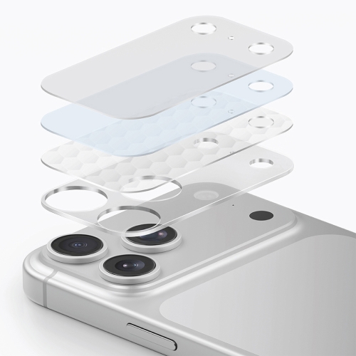 Uniq стекло для iPhone 17 Pro Max Optix Aeroshield Camera module (PC) Frost Clear (+installer)