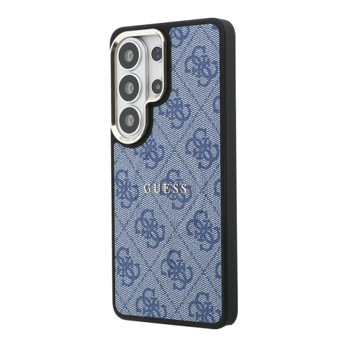 Guess для Galaxy S26 Ultra чехол PU 4G Classic metal logo &Camera Hard Blue (MagSafe)