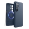 Elago для Galaxy S26 Ultra чехол Magnetic Silicone Jean Indigo (MagSafe)