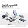 Elago для Galaxy S26 Ultra чехол Magnetic Silicone Jean Indigo (MagSafe)