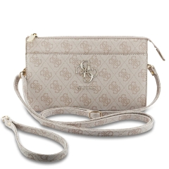 Guess для смартфонов сумка Phone Clutch Bag PU 4G Big metal logo with Strap Pink