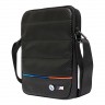 Сумка BMW Tablet Bag with pocket Tricolor line для планшета до 10 дюймов, черная