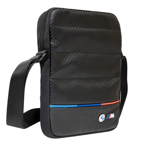 Сумка BMW Tablet Bag with pocket Tricolor line для планшета до 10 дюймов, черная