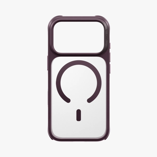 Uniq для iPhone 18 Pro Max/17 Pro Max чехол Veren Burgundy Frost (MagSafe)