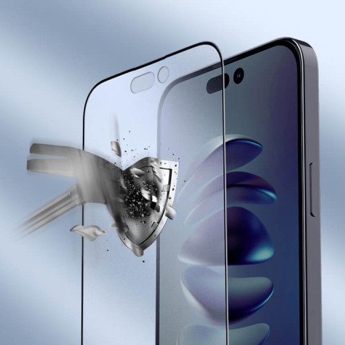 Матовое стекло Nillkin FogMirror для iPhone 14 Pro, черная рамка