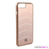 Чехол Mercedes Wave VIII Hard Brushed Aluminium для iPhone 7 Plus/8 Plus, розовый