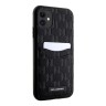 Чехол Lagerfeld PU Saffiano Monogram with Cardslot Hard для iPhone 11, черный
