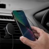 EnergEA Автодержатель-беспроводное ЗУ MagDrive 15W Air/Dash Gunmetal Black