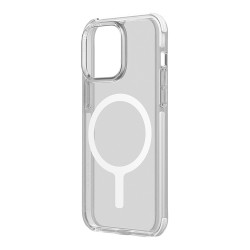 Uniq для iPhone 15 чехол Combat AF White (MagSafe)