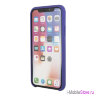 Чехол Guess Silicone для iPhone X/XS, фиолетовый