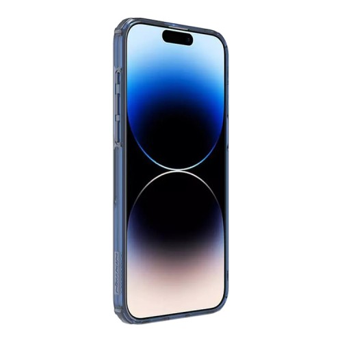 Nillkin для iPhone 15 Pro Max чехол Nature TPU Pro Magnetic Blue