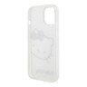 Hello Kitty для iPhone 15 чехол PC/TPU Kitty Head Hard White