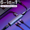 Baseus Mechanical Eye 6-в-1 Smart Hub USB-C CAHUB-J0G