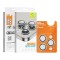 BlueO стекло для iPhone 15 Pro Max, Camera lens Armor metal 3 шт. Silver Diamond (+installer)
