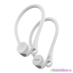 Держатель Elago EarHook для наушников AirPods 1/2/3/Pro/Pro2, белый (2 шт)