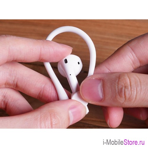 Держатель Elago EarHook для наушников AirPods 1/2/3/Pro/Pro2, белый (2 шт)