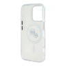 Karl Lagerfeld для iPhone 16 Pro Max чехол PC/TPU NFT Karl&Choupette прозрачный (MagSafe)