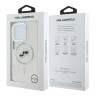 Karl Lagerfeld для iPhone 16 Pro Max чехол PC/TPU NFT Karl&Choupette прозрачный (MagSafe)