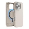Elago для iPhone 16 Pro Max чехол Soft silicone (Liquid) Stone (MagSafe)