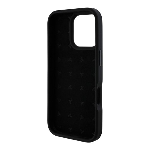TUMI для iPhone 16 Pro Max чехол Genuine Leather with Vertical cardslot Hard Black