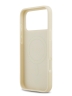 Guess для iPhone 17 Pro Max чехол PU Croco Triangle metal logo Hard Gold (MagSafe)