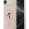 Karl Lagerfeld для iPhone Air чехол Liquid Silicone NFT Karl & Choupette Hard Pink (MagSafe)