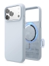Elago для iPhone 17 Pro чехол Magnetic Silicone Light Blue (MagSafe)
