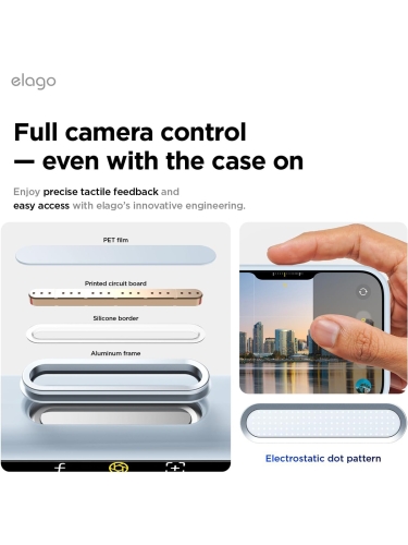 Elago для iPhone 17 Pro чехол Magnetic Silicone Light Blue (MagSafe)