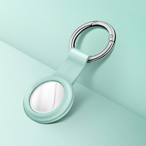 Чехол Uniq LINO Liquid silicone для AirTag, зеленый