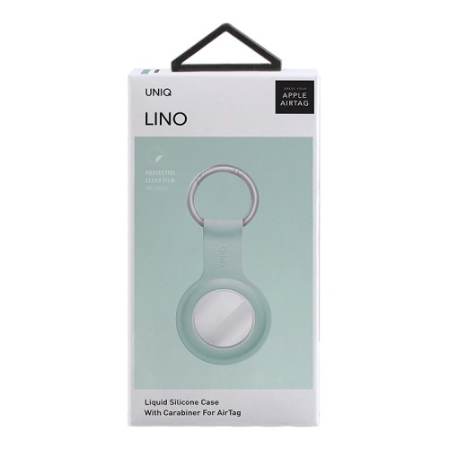 Чехол Uniq LINO Liquid silicone для AirTag, зеленый