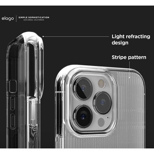 Чехол Elago URBAN для iPhone 13 Pro, прозрачный