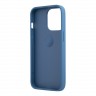 Чехол Guess PU 4G + Ring Hard для iPhone 13 Pro Max, синий