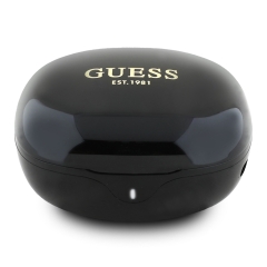 Guess Наушники TWS Bluetooth Flat with Electroplated Classic logo Black