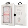 Чехол Guess Marble Hard +Nylon hand cord для iPhone 13 Pro Max, розовый