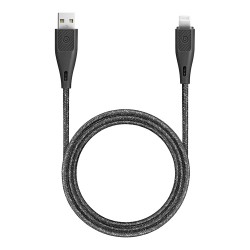 Кабель EnergEA Bazic GoCharge USB-A/Lightning MFi C89 (1.2 м), черный