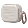 Чехол Elago Armor Silicone hang case для AirPods 3 (2021), бежевый