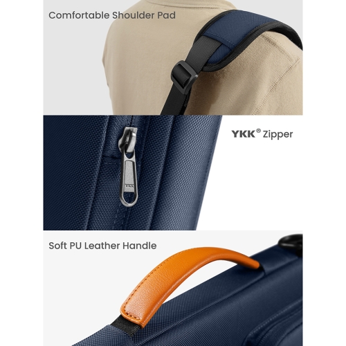 Tomtoc Laptop сумка Defender-A42 Laptop Shoulder Briefcase 16" (Win) Navy Blue