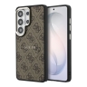 Guess для Galaxy S26 Ultra чехол PU 4G Classic metal logo &Camera Hard Brown (MagSafe)