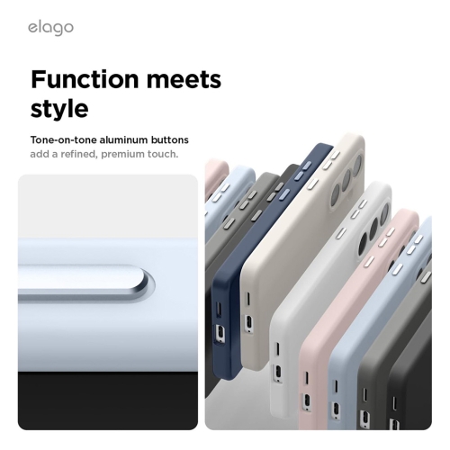 Elago для Galaxy S26 Ultra чехол Magnetic Silicone Light Blue (MagSafe)