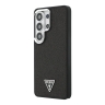 Guess для Galaxy S26 Ultra чехол Fixed Glitters Tringle metal logo & Camera Hard Black (MagSafe)