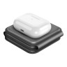 Беспроводная зарядка EnergEA Bazic GoMag Trio magnetic wireless foldable 15W, серая