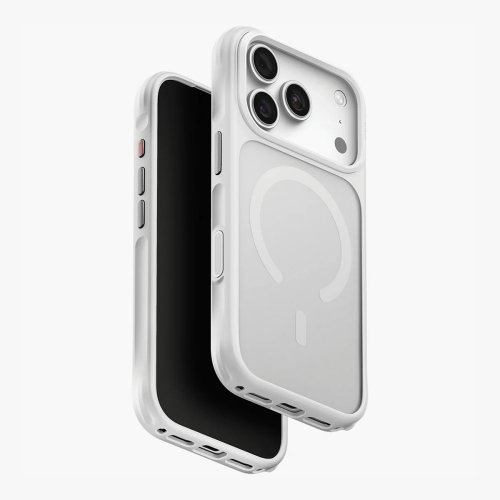 Uniq для iPhone 18 Pro Max/17 Pro Max чехол Veren Chalk Frost (MagSafe)