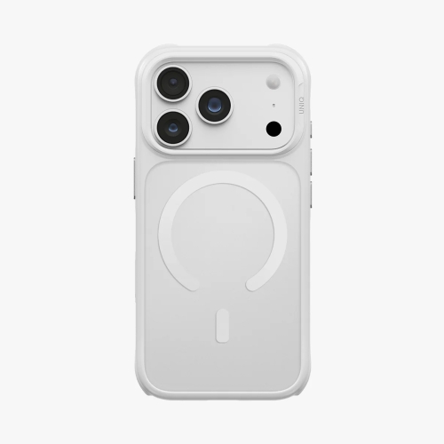Uniq для iPhone 18 Pro Max/17 Pro Max чехол Veren Chalk Frost (MagSafe)