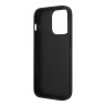 Чехол Lagerfeld PU Saffiano Karl head Patch Hard для iPhone 14 Pro, черный