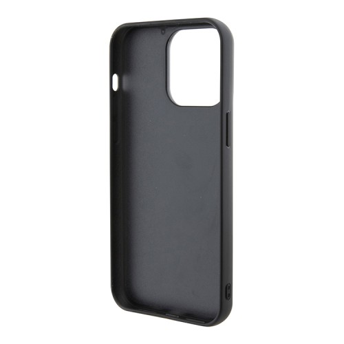 Lagerfeld для iPhone 15 Pro Max чехол 3D Rubber Multi Logo Hard Black