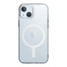 Uniq для iPhone 15 чехол Lifepro Xtreme AF Frost Clear (MagSafe), матовый-прозрачный