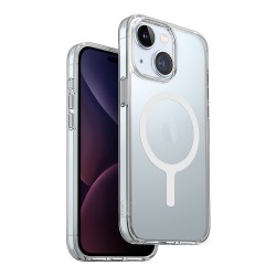Uniq для iPhone 15 чехол Lifepro Xtreme AF Frost Clear (MagSafe), матовый-прозрачный