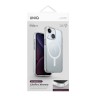 Uniq для iPhone 15 чехол Lifepro Xtreme AF Frost Clear (MagSafe), матовый-прозрачный