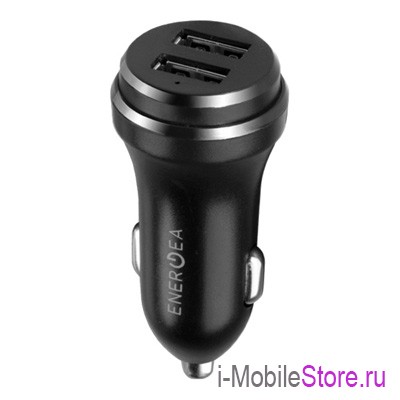 Автомобильное зарядное EnergEA Compact Drive 2-USB 3.4А