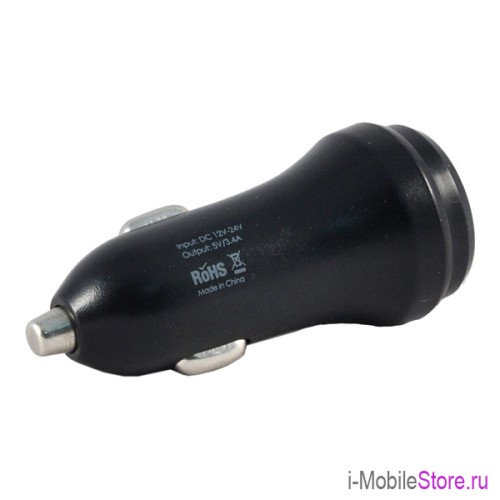Автомобильное зарядное EnergEA Compact Drive 2-USB 3.4А